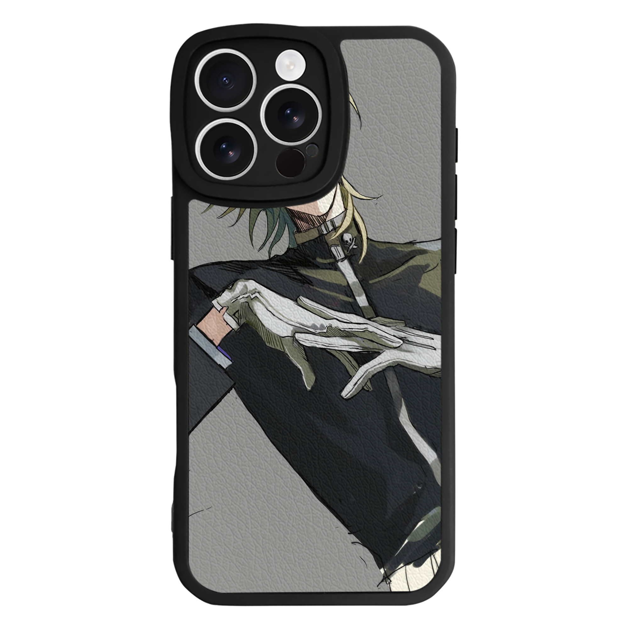 （画像用） 東京リベンジャーズ Tokyo Revengers 【iPhone 16シリーズ対応】シリコンスマホケース（レザー調） 材質：シリコン